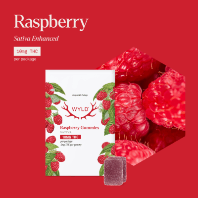 Wyld | Real Fruit Raspberry Gummies