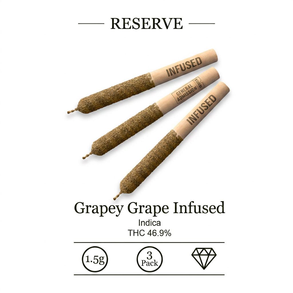 Grapey Grape Infused Pre-Roll General Admission